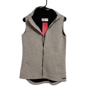 New with tag Betsey Johnson Performance full zip Fleece lined athletic vest sz S